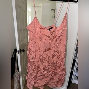 Motel pink coral mini dress